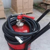 Extincteur à poudre chimique sèche sur roues 25/50 kg pour usine, équipement industriel de lutte contre l'incendie, extincteurs à chariot