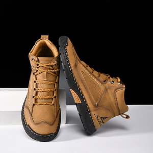 <span class=keywords><strong>Botas</strong></span> Martin <span class=keywords><strong>de</strong></span> <span class=keywords><strong>Moda</strong></span> para <span class=keywords><strong>Hombre</strong></span>, Otoño e Invierno, Zapatos Deportivos Versátiles para Exteriores, Antideslizantes y Transpirables, <span class=keywords><strong>Botas</strong></span> <span class=keywords><strong>de</strong></span> Trabajo - Product Image 3