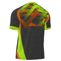 Jersey Sepak Bola Desain Klub Kualitas Bagus Dukungan Pabrik Ystar, Logo Kustom Poliester, Cetak Sublimasi, Grosir