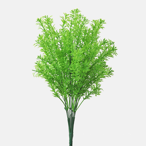 Branches de plantes artificielles, Faux buis, <span class=keywords><strong>feuillage</strong></span> de fausse végétation réaliste avec tige pour jardin, mariage, décoration de bureau - Product Image 2