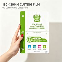 Film HD T200 de 0,18 mm à durcissement UV 180*120 mm pour machine de découpe hydrogel 2026