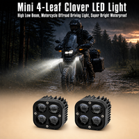 Tout nouveau projecteur tout-terrain à LED bicolore universel moto antibrouillard voiture LED éclairage mise à niveau autres accessoires d'éclairage de voiture