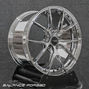 Jantes forgées Triple Chrome brossé poli 18 19 20 pouces 5x120 5x114.3 5x112 pour <span class=keywords><strong>BMW</strong></span> M3 M4 M2 VR5RS E92 G87 G80 F80 G82 F82 - Product Image 5