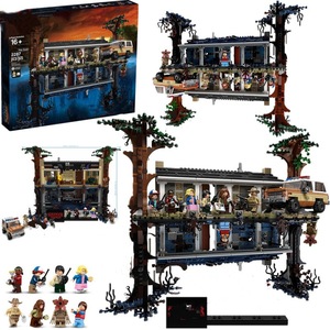 Cross-Border 96568 Creative Street View MOC pour Upside World, jouet de construction en plastique à petites pièces à assembler soi-même - Product Image 3