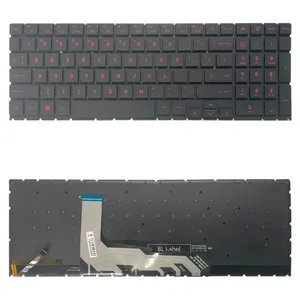 美国版键盘，带背光数字键，适用于惠普预兆15 2020 15-ek 15-en EK1016TX EK1000 EK0018 TPN-Q238 TPN-Q236