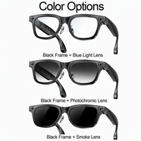 Lunettes Intelligentes W660 avec Caméra 20MP, Enregistrement Vidéo 4K60Fps et IA, Lunettes de Soleil Connectées Wi-Fi avec Traduction IA GPT, Lunettes Intelligentes Portables