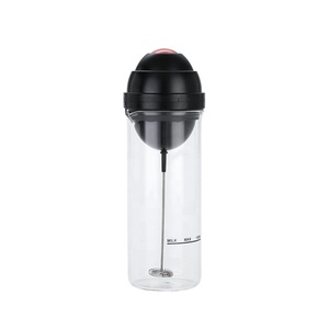 <span class=keywords><strong>Mousseur</strong></span> à lait et café automatique en acier inoxydable écologique, neuf, à un clic, avec tasse en <span class=keywords><strong>verre</strong></span>, pour mélanger les boissons et battre les œufs - Product Image 3