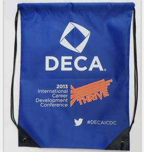 Customized Logo 210D Polyester <b>Drawstring</b> <b>Backpack</b> Sports Travel Gym Marathon Bag with <b>Drawstring</b> Gift Promotional Sportpacks - Product Image 2