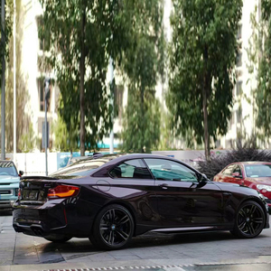 Wrapmaster 1.52*17m PET Backing Vehicle Stickers Glossy <b>Metallic</b> Vinyl Carbon Fiber Epoxy Gentian Purple - Product Image 3