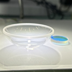 D20-100mm quang IR Glass caf2, znse,zns, GE và si bóng bán cầu <span class=keywords><strong>dome</strong></span> ống kính - Product Image 2