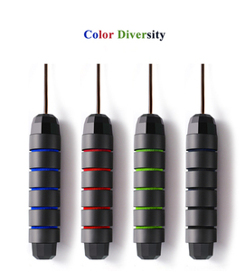 Cuerda para Saltar <span class=keywords><strong>con</strong></span> Rodamientos de Bolas y Material de PVC, Longitud Ajustable para Entrenamiento de Gimnasio de Alta Intensidad, Fitness y Quema de Grasa - Product Image 4