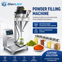 Sistema de Dosificación de Alta Precisión, Máquina de Llenado de Polvo de Acero Inoxidable de Grado Alimenticio, Semiautomática, para Frascos y Bolsas Químicas