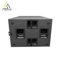 Caisson de basse professionnel passif double subwoofer de 18 pouces de 18 pulgadas subwoofers de 18 pouces