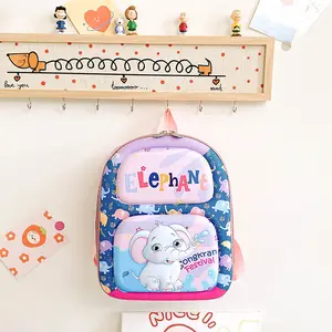 2023 nouveau dessin animé enfants garçons et filles sac à dos sac à bandoulière école primaire coquille d'oeuf maternelle bébé lion cartable