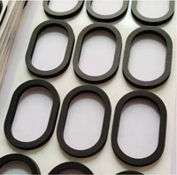 Mousse de clavier Poron noire japonaise découpée sur mesure, adhésive, 0,3 mm, 1 mm, 2 mm, 1,5 mm, 3 mm, 3,5 mm, 4 mm