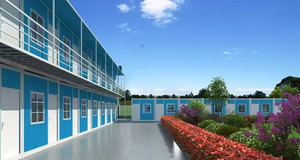 Casa Contenedor Prefabricada Moderna Personalizada de 20 Pies, Desmontable, Diseño de Dos Pisos, Tipo Dúplex, Panel Sándwich, Oficina en Jiangsu - Product Image 5