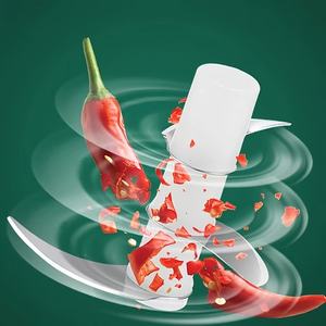 Hachoir à ail électrique Oignon Hachoir à légumes à charge USB <span class=keywords><strong>Mini</strong></span> robot culinaire électrique Outils de <span class=keywords><strong>cuisine</strong></span> - Product Image 2