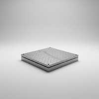 Grille en acier galvanisé à chaud, directement de l'usine |   Couverture de caniveau de drainage |   Grilles métalliques antidérapantes fabriquées en Chine