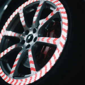 Juego de pegatinas reflectantes para coche, juego de pegatinas reflectantes para puerta de coche, manija de cuenco para puerta de coche, Protector contra arañazos, pegatina reflectante - Product Image 1