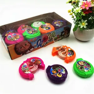 Fruit flavor magic long crazy roll bubble gum tape candy