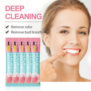 Sadoer น้ำยาบ้วนปากพีชกำจัดกลิ่นทำความสะอาดฟันบริเวณที่ตาบอดเพื่อสุขภาพในช่องปากกลิ่นหอมหวานมีกลิ่นหอมแบคทีเรียทำความสะอาดได้อย่างล้ำลึก - Product Image 2