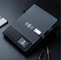 2025 Entreprise innovante Produits promotionnels d'entreprise Coffret cadeau pour ordinateur portable Chargeur sans fil Banque d'alimentation et USB pour hommes Coffret cadeau