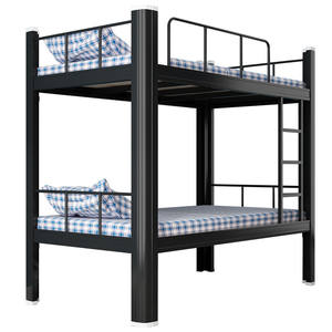 Cama Doble Tipo Bunk, de Metal, con Recubrimiento de Polvo Ecológico, para <span class=keywords><strong>Dormitorio</strong></span>, Hotel, Escuela o Apartamento - Product Image 3