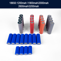 Wholesale INR18650 Cylindrical Lithium Ion Rechargeable Batteries 3.7v 1500mah 1600mah 2000mah 2500mah 3500mah Capacities