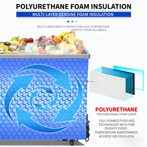 Congelador Vertical Comercial de Gran Capacidad en Oferta, Congelador Vertical Económico para Supermercados y Pescaderías - Product Image 3