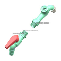 taizhou Cavity 1 Faucet Plastic Injection Mold, Plastic Faucet Water Dispenser Tap Mould
