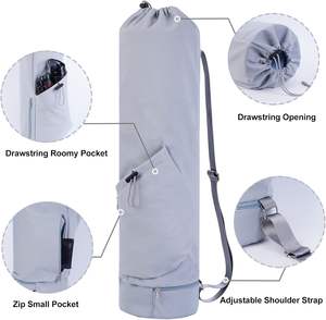 Échantillon gratuit 2025 nouvelle mode sac de voyage sport loisirs sac polochon hommes PU étanche Fitness sac femmes Portable Yoga - Product Image 3