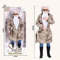 Poupée homme tendance de 11,5 cm, hauteur de 30 cm, articulations mobiles, poupée en plastique PVC, poupée personnalisée