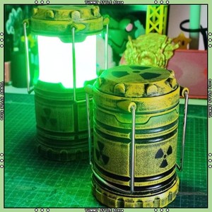 Lanterne Réacteur Nucléaire Miniature Portable, Jouet de Simulation de Réaction Nucléaire Apocalyptique - Product Image 2