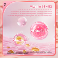 Tablet Nicotinamide OEM ODM Vitamin C, Vitamin E, Niacinamide, Suplemen Nutrisi Harian untuk Latihan Ketahanan