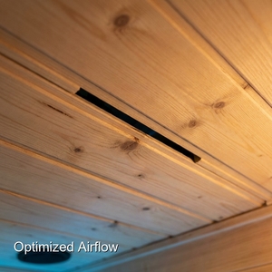 Sauna Infrarroja de Lujo Moderna de Alta Gama con Bancos Cómodos y <span class=keywords><strong>Calentador</strong></span> de Cristal de Carbono para Centros de Terapia - Product Image 5