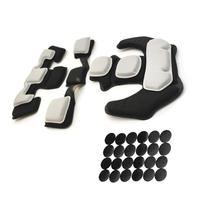 Kits de casques universels en mousse Coussin d'air en mousse Tapis de rembourrage pour casque en coton