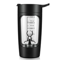 Bouteille de Shaker électrique écologique de 22oz pour mélanges de protéines, milk-Shakes de protéines rechargeables par USB, batterie puissante, logo personnalisé