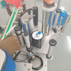 Tabletop rótulo aplicador 360 segurança círculo rotulagem máquina automática para delicatessen essencial cozinhar óleo redondo cápsula recipientes - Product Image 4