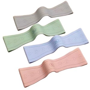 Bande de résistance pour femmes, pour le modelage des fesses, le yoga, le fitness, élastique, 15 lb, résistance moyenne, bande d'exercice - Product Image 2