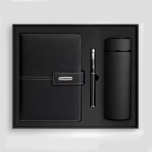 Customized Pu Leather Corporate Gift Set A5 Journal Wholesale Promotional Luxury Business Items Notebook With <b>Pen</b> - Product Image 2