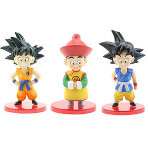 Expédition négociable 13 pièces/ensemble <span class=keywords><strong>Figurines</strong></span> miniatures en PVC Super Saiyan Goku Personnages de dessins animés Modèle de jouet - Product Image 5