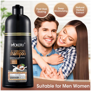 Shampooing colorant à l'huile d'argan 3 en 1 de marque privée personnalisé couverture permanente gris brun naturel noir échantillon gratuit de <span class=keywords><strong>crème</strong></span> - Product Image 2