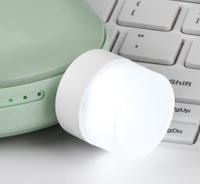 Mini lampe LED en forme d'ampoule, lumière de nuit USB, batterie externe portable, mini lampe USB pour ordinateur portable, lampe pour aquarium