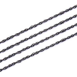 Collier chaîne Singapour en acier inoxydable pour la fabrication de bijoux |   Plusieurs couleurs et tailles disponibles - Product Image 3