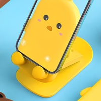 Support de téléphone pliable créatif en forme de dessin animé, support paresseux réglable en hauteur pour tablette, portable CZ1776