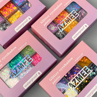 Maquillage personnalisé MLM, marque privée, best-seller, maquillage pour les yeux perlé, paillettes longue durée, crème pailletée multichrome, paillettes effet taches de rousseur, OEM ODM