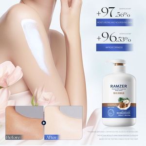 Lotion corporelle <span class=keywords><strong>éclaircissant</strong></span>e rapide RAMZER au <span class=keywords><strong>lait</strong></span> <span class=keywords><strong>de</strong></span> <span class=keywords><strong>coco</strong></span> et nicotinamide pour femme, hydratante et <span class=keywords><strong>éclaircissant</strong></span>e - Product Image 1