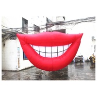 Vente Flash : Bouche Gonflable Géante Personnalisée / Baiser Gonflable / Lèvres Gonflables pour Publicité Gonflable