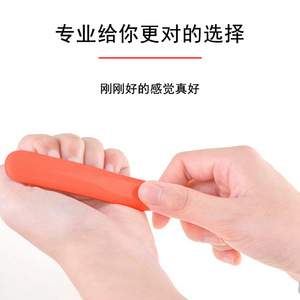 Nail File <b>Plastic</b> Single Sided Portable Polishing Tool For Nail <b>Edge</b> Grinding - Product Image 4