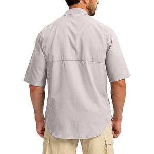 Camisa con Botones y Logotipo Personalizado, Protección Solar UPF50, Camisa de Pesca para Hombre de Secado Rápido, Cómoda y Transpirable - Product Image 2